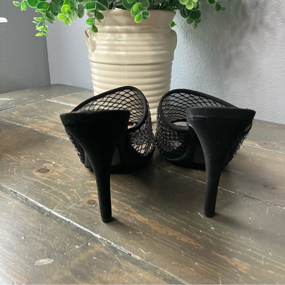 coconuts by matisse Heels 10 Black Mules Slip-on Embellished Sparkle - Picture 5 of 11